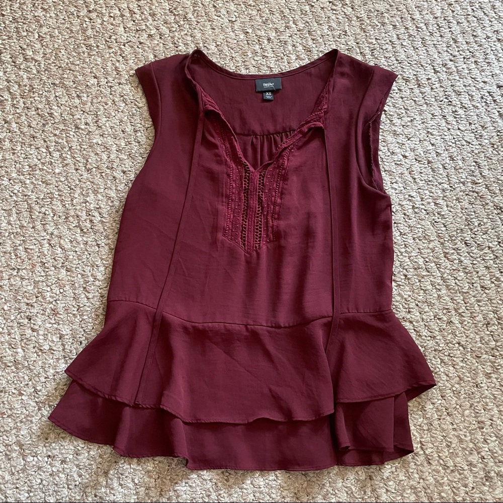 Mossimo Peplum Top